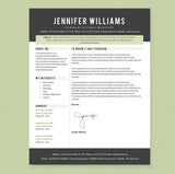 resume template