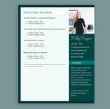 cv template for nurse