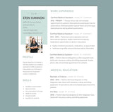 resume template for nurse